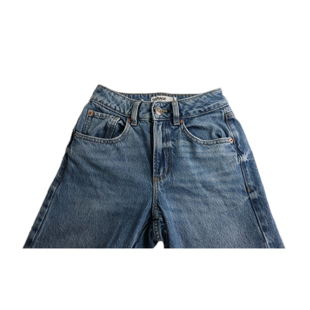 Garage Denim 90' Straight‎ Women's Size 00/ 23 DISTRESSED EUC